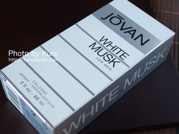 JOVAN(ジョーバン)の『WHITE MUSK for man(ホワイトムスク フォーメン)』
