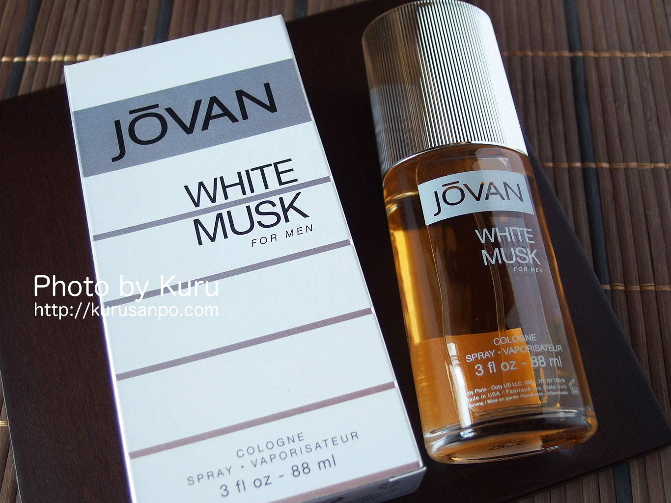 JOVAN(ジョーバン)『WHITE MUSK for man(ホワイトムスク フォーメン)』