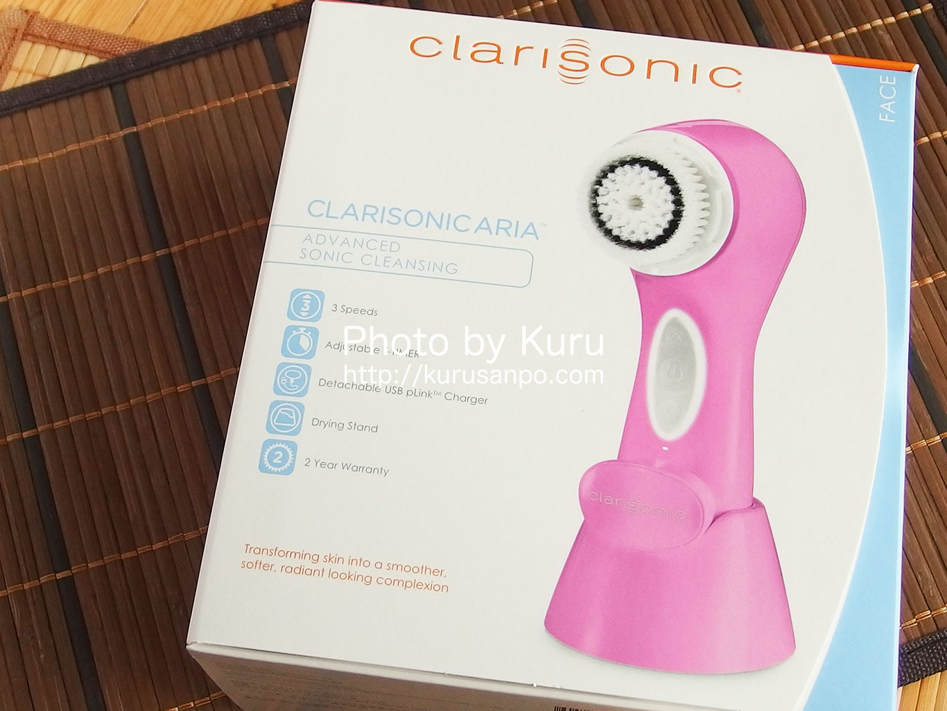 日本ロレアル(株)・clarisonic(クラリソニック)『CLARISONIC ARIA(クラリソニック アリア)』